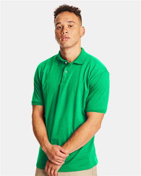 Hanes 054X Men's EcoSmart Jersey Polo