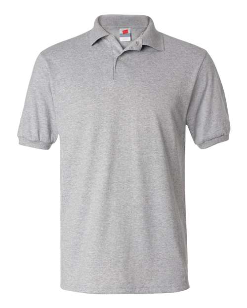 Hanes Ecosmart® Jersey Polo - Light Steel - Hanes 054X