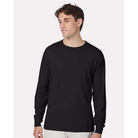 Hanes Beefy-T® Long Sleeve T-Shirt - Hanes 5186 Hanes