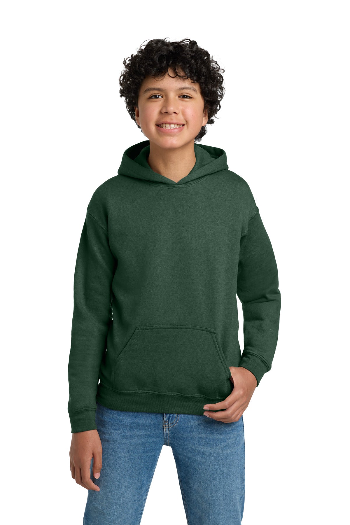 Gildan 18500B Youth Heavy Blend Hooded Sweatshirt | Wholesale Blank Youth Hoodies