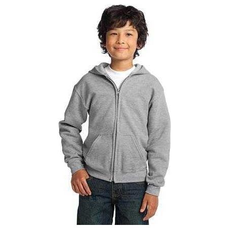 Joe's USA Youth Heavy Blend Full-Zip Hooded Sweatshirt Joe's USA Youth Apparel