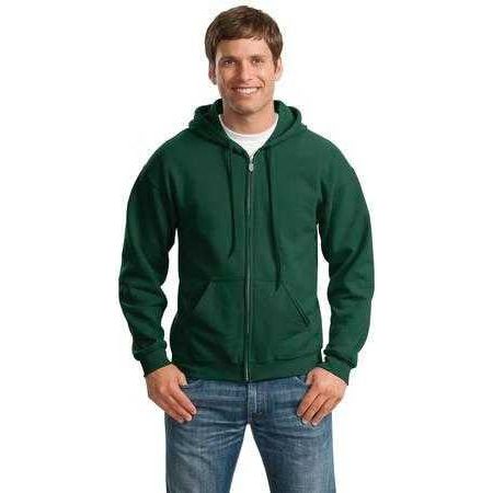 Joe's USA Mens Heavy Blend Full-Zip Hooded Sweatshirt Joe's USA Mens Apparel