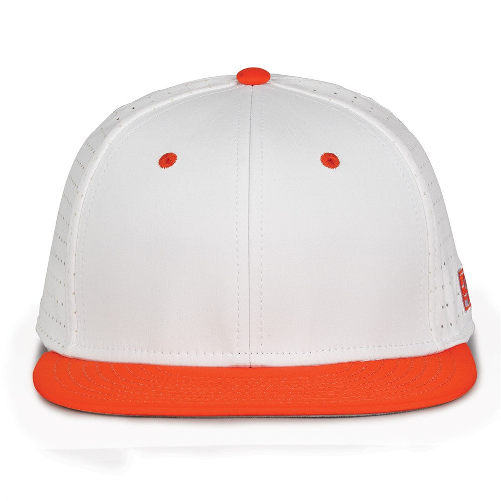 The Game GB998 Perforated GameChanger Baseball Hat | Wholesale Pro Shape Flat Bill Caps