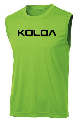 Koloa Surf Co. Original Logo Moisture Wicking Sleeveless Muscle T-Shirts - XS-4XL