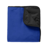 Fleece & Poly Travel Blanket My Store True Royal/ Black