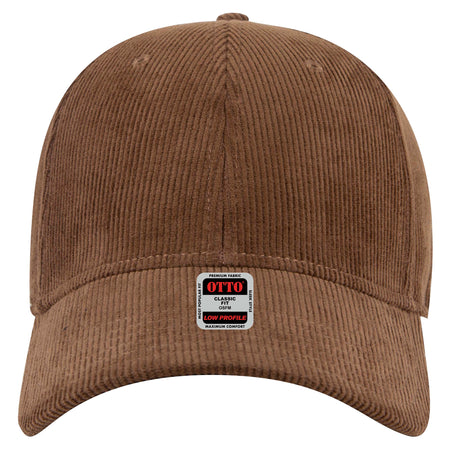 OTTO CAP 6 Panel Low Profile Baseball Cap OTTO 19-004 Otto Cap 007B - Brown OSFM - Adult