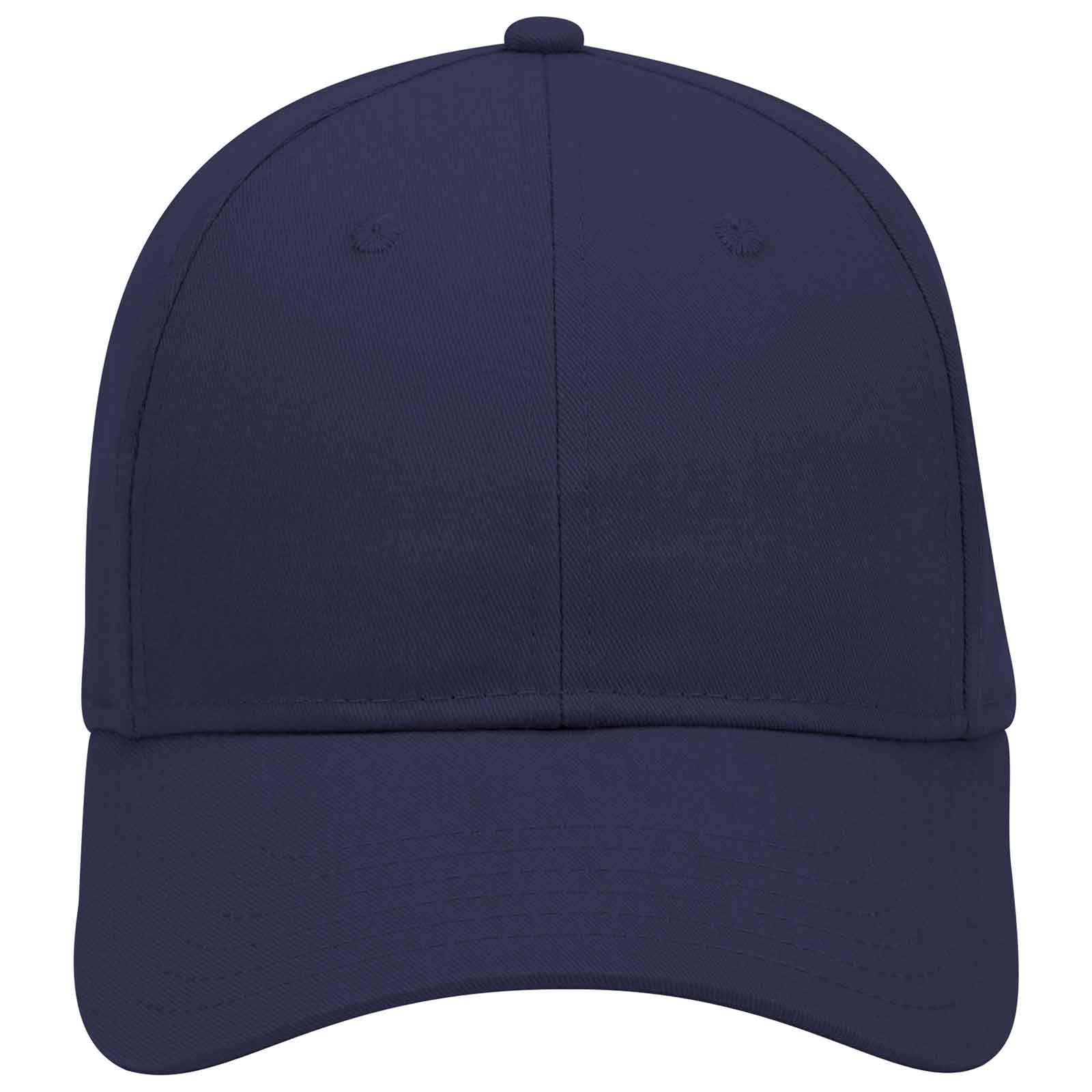 OTTO CAP 6 Panel Low Profile Baseball Cap OTTO 19-028 Otto Cap 004 - Navy OSFM - Adult