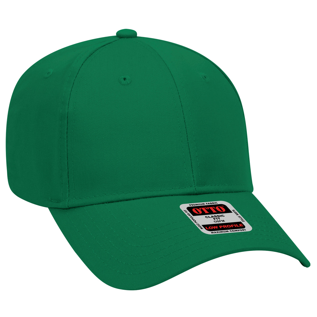 OTTO CAP® 6 Panel Low Profile Baseball Cap OTTO 19-061