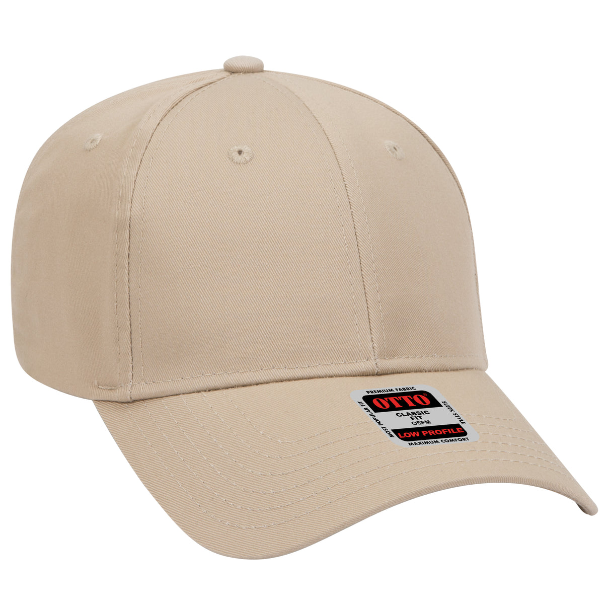 OTTO CAP® 6 Panel Low Profile Baseball Cap OTTO 19-061