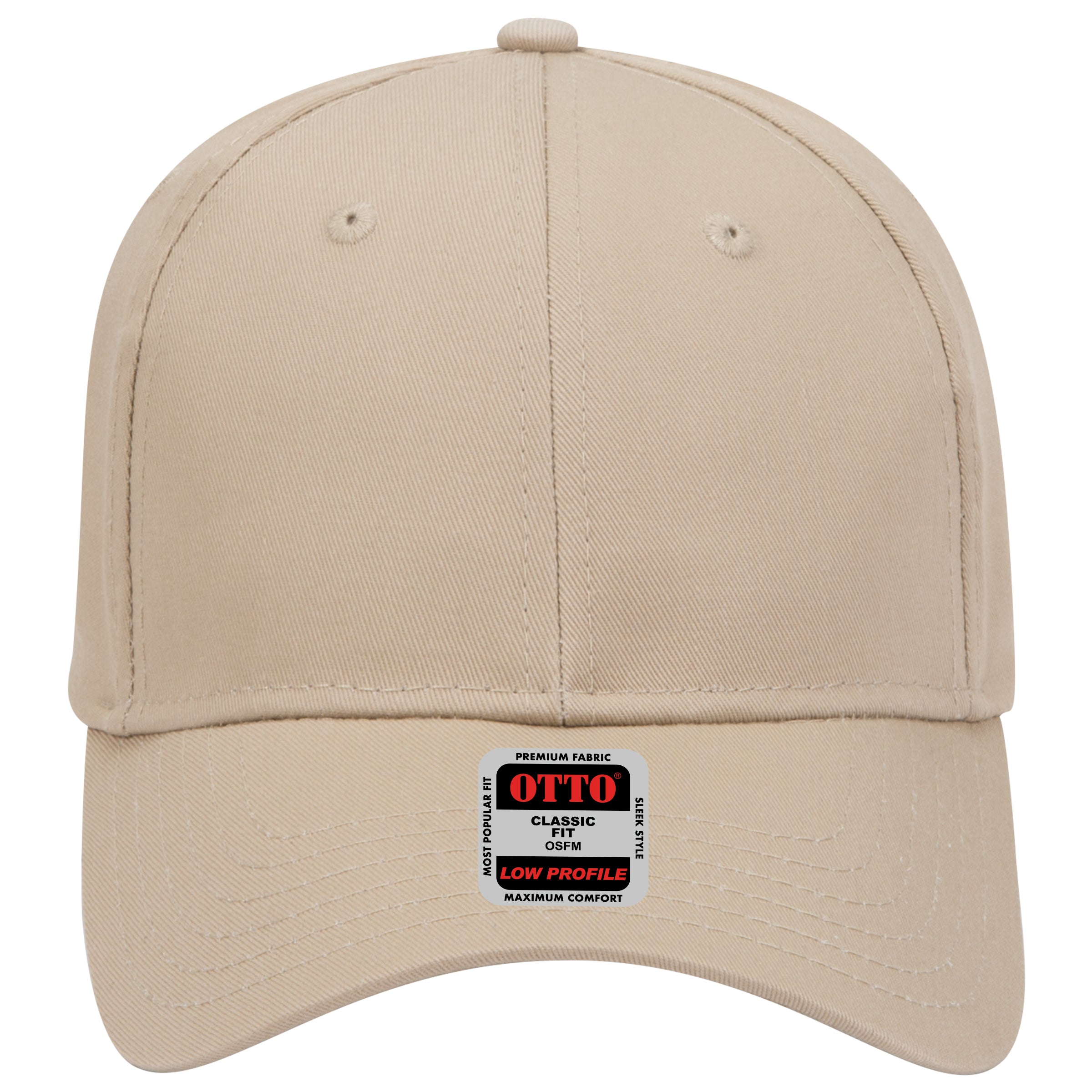 OTTO CAP 6 Panel Low Profile Baseball Cap OTTO 19-061 Otto Cap