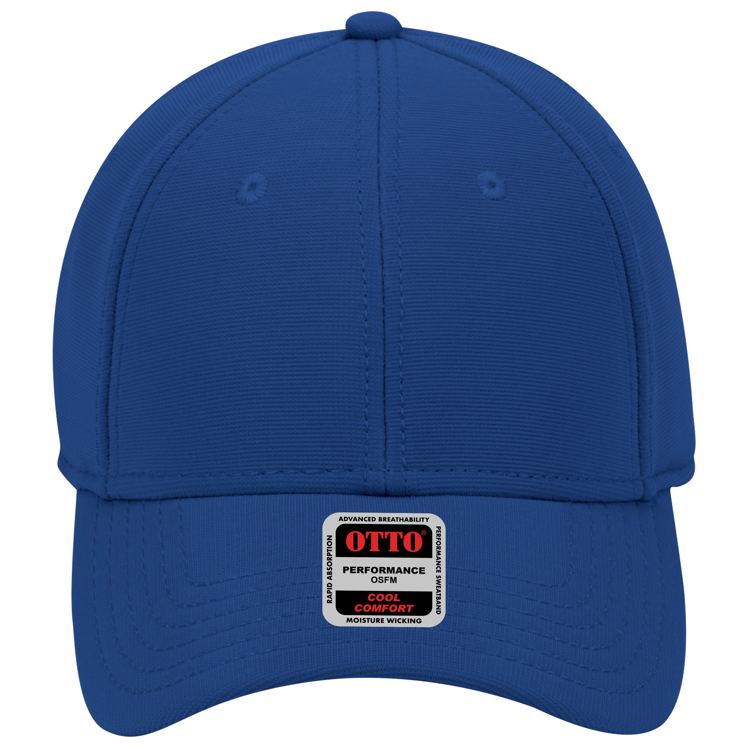 OTTO CAP 6 Panel Low Profile Baseball Cap OTTO 19-1051 Otto Cap 001 - Royal OSFM - Adult