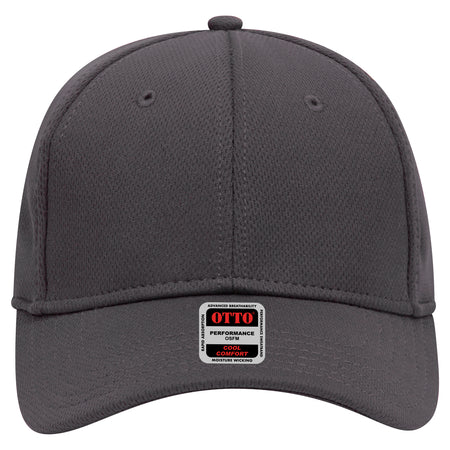 OTTO CAP 6 Panel Low Profile Baseball Cap OTTO 19-1122 Otto Cap 025 - Char. Gray OSFM - Adult