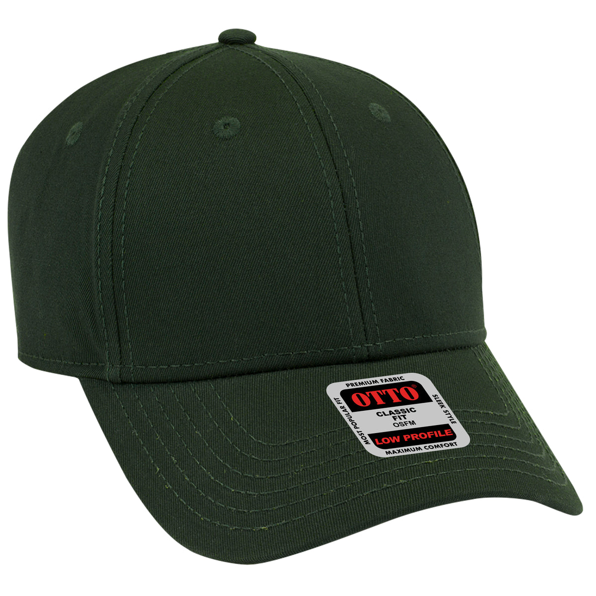 OTTO CAP® 6 Panel Low Profile Baseball Cap OTTO 19-1203