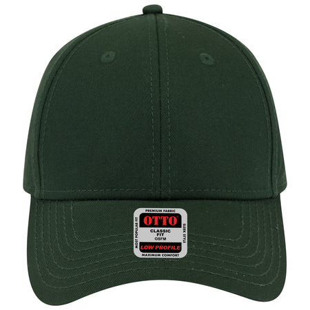 OTTO CAP 6 Panel Low Profile Baseball Cap OTTO 19-1203 Otto Cap