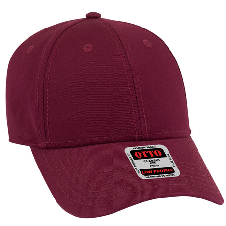 OTTO CAP® 6 Panel Low Profile Baseball Cap OTTO 19-1203