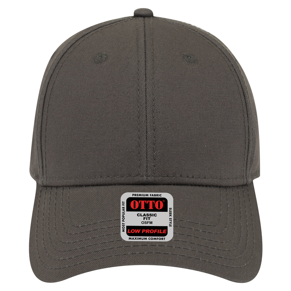 OTTO CAP 6 Panel Low Profile Baseball Cap OTTO 19-1203 Otto Cap