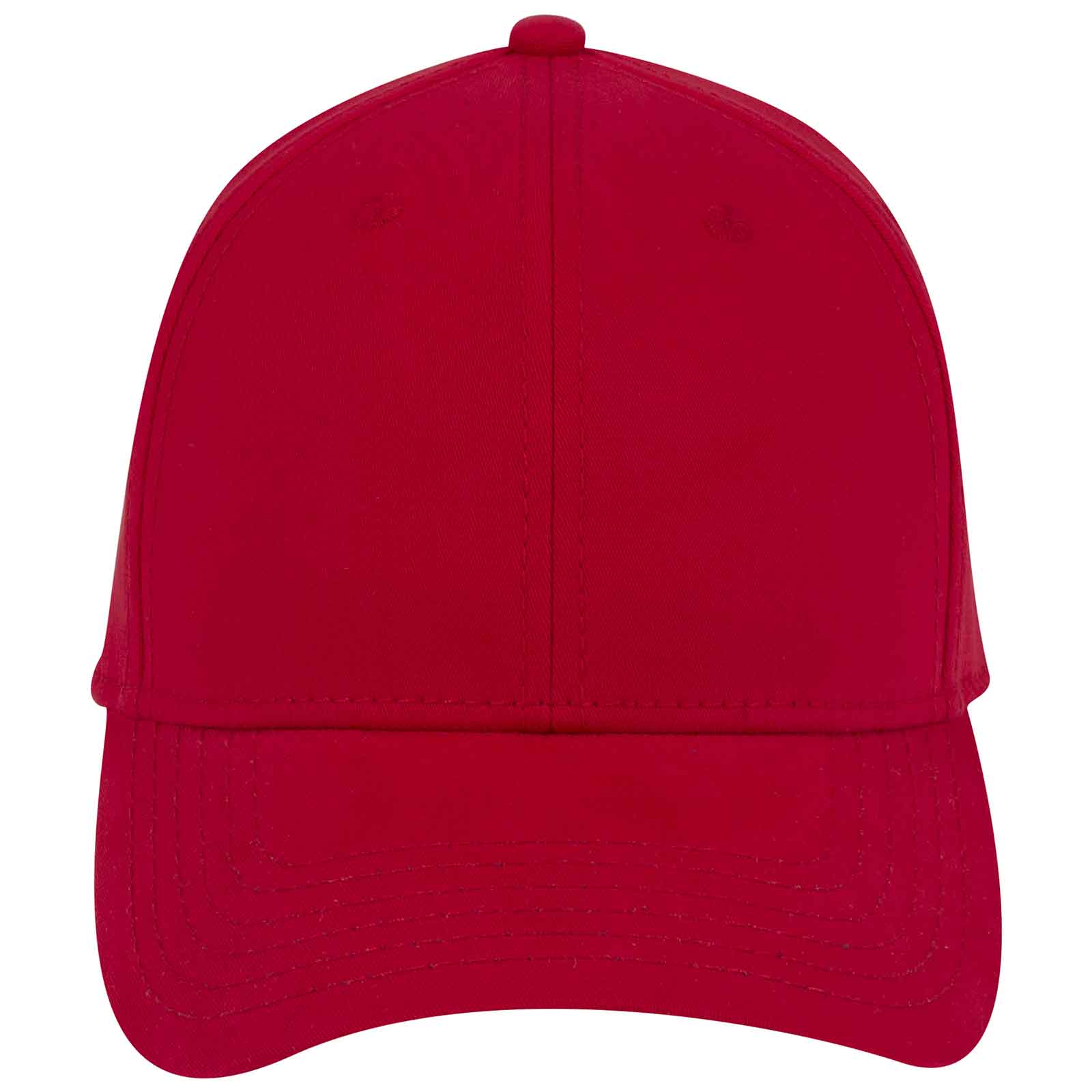 OTTO CAP 6 Panel Low Profile Baseball Cap OTTO 19-1227A Otto Cap 002 - Red OSFM - Adult