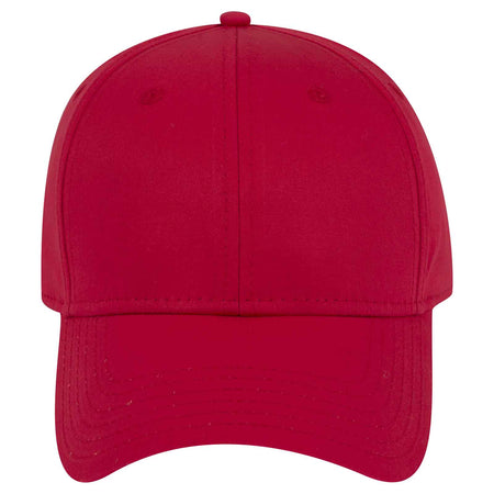 OTTO CAP 6 Panel Low Profile Baseball Cap OTTO 19-1229 Otto Cap 002 - Red OSFM - Adult