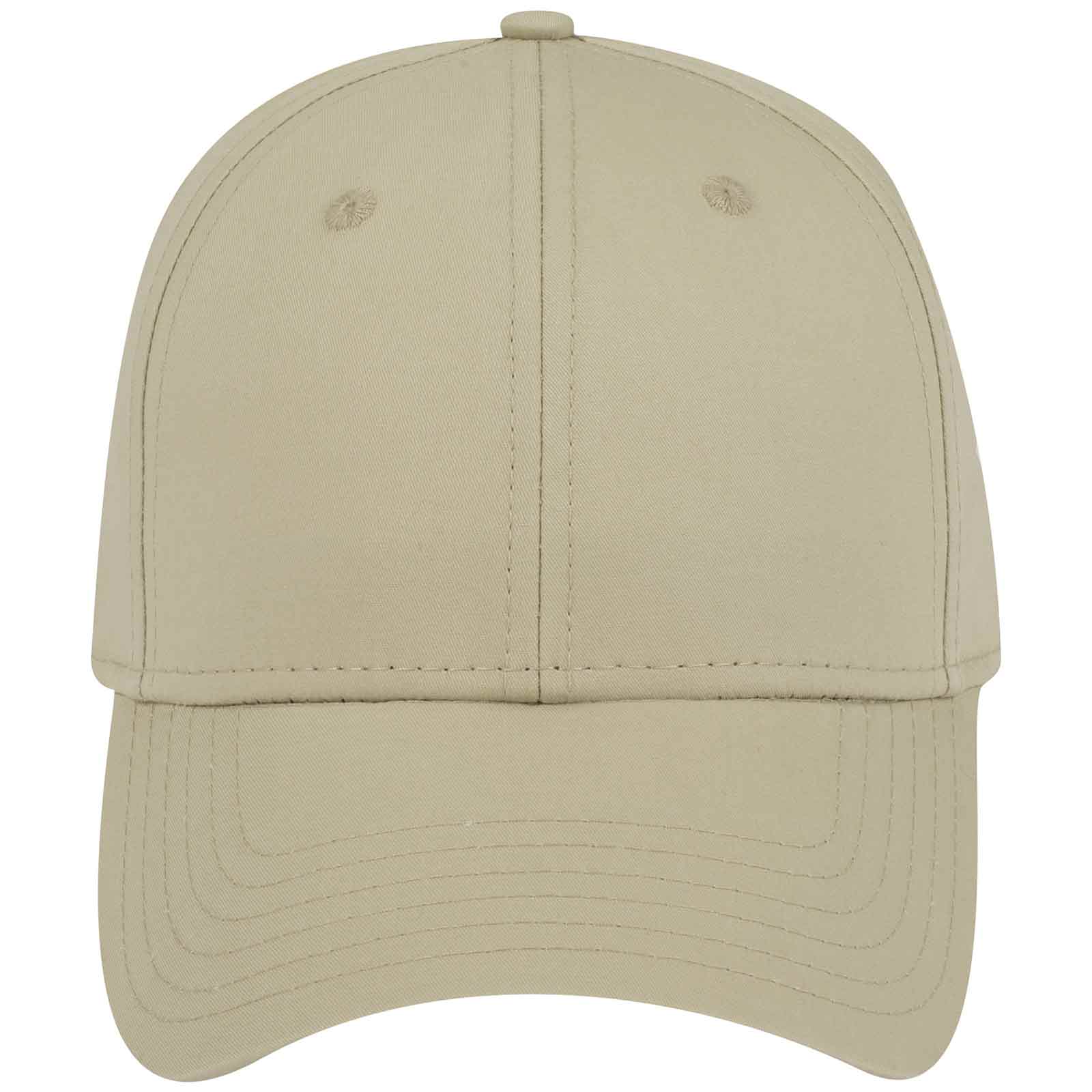 OTTO CAP 6 Panel Low Profile Baseball Cap OTTO 19-1229 Otto Cap 032 - Khaki OSFM - Adult