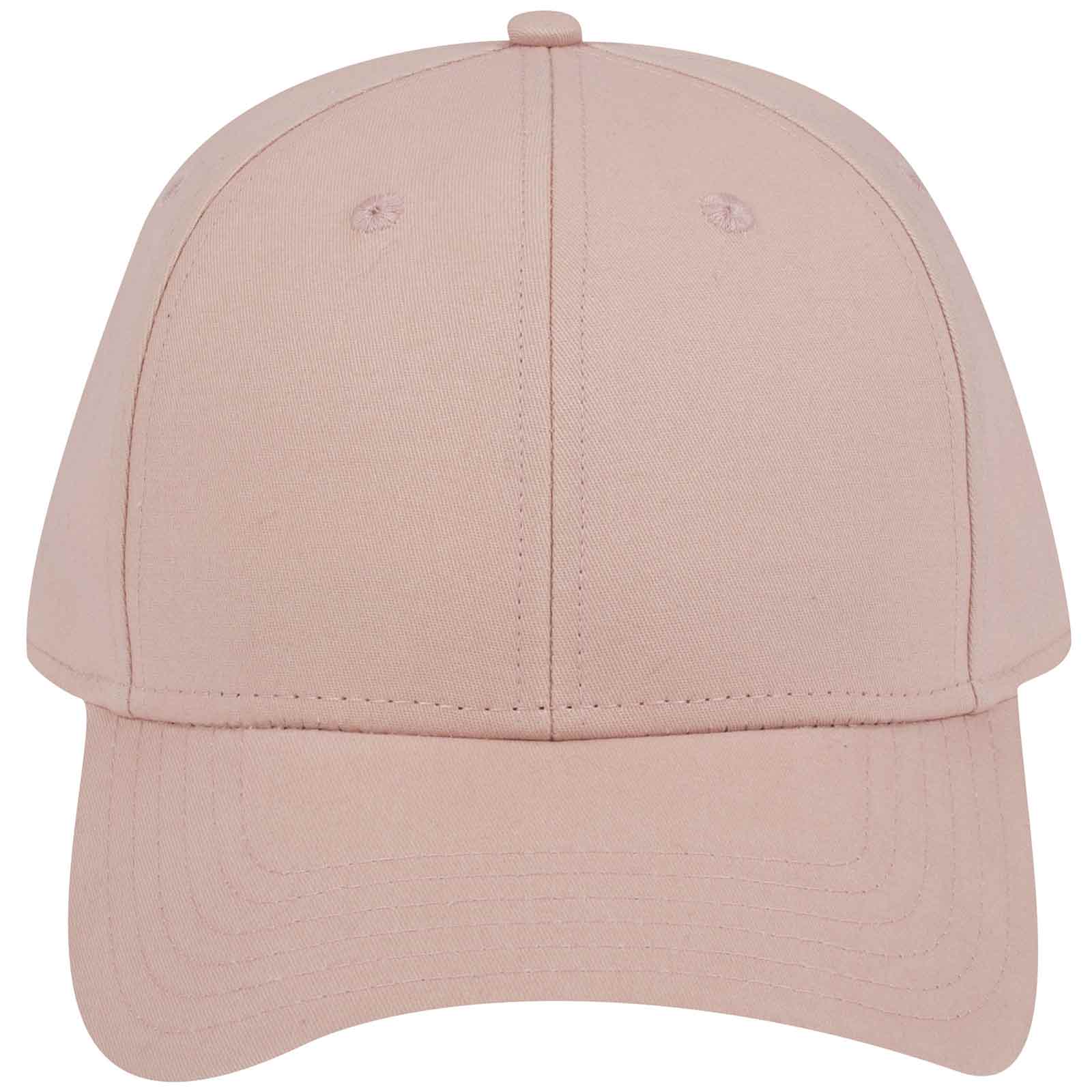 OTTO CAP 6 Panel Low Profile Baseball Cap OTTO 19-1229 Otto Cap 050 - Pink OSFM - Adult