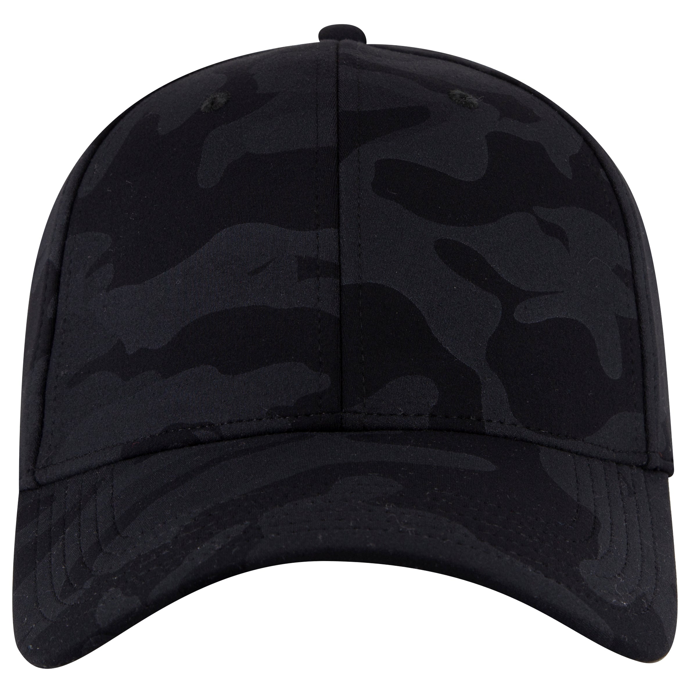 OTTO CAP "OTTO COMFY FIT" 6 Panel Low Profile Baseball Cap OTTO 19-1232 Otto Cap 0325 - Blk/Ch.Gry OSFM - Adult