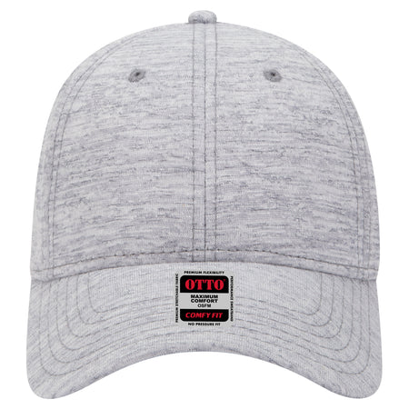 OTTO CAP "OTTO COMFY FIT" 6 Panel Low Profile Baseball Cap OTTO 19-1232 Otto Cap 074 - Heath. Gray OSFM - Adult