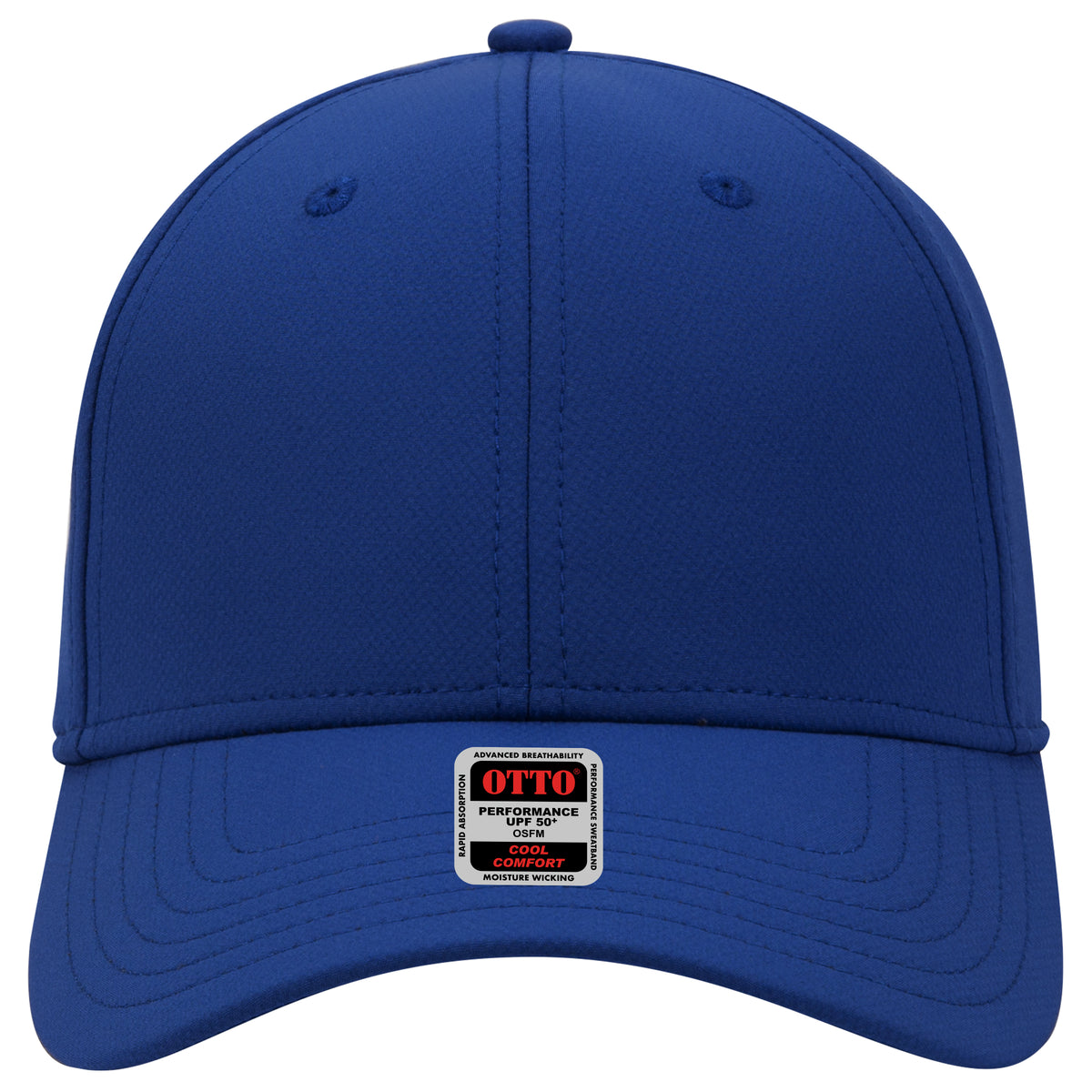 OTTO CAP UPF 50+ 6 Panel Low Profile Baseball Cap OTTO 19-1256 Otto Cap 001 - Royal OSFM - Adult