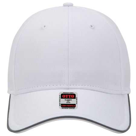 OTTO CAP Reflective 6 Panel Low Profile Baseball Cap OTTO 19-1261 Otto Cap