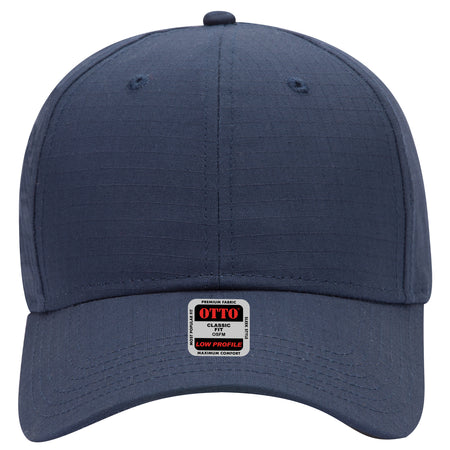 OTTO CAP 6 Panel Low Profile Baseball Cap OTTO 19-1266 Otto Cap 004 - Navy OSFM - Adult