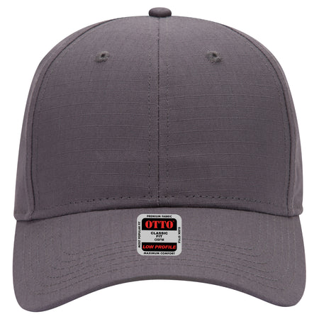 OTTO CAP 6 Panel Low Profile Baseball Cap OTTO 19-1266 Otto Cap 025 - Char. Gray OSFM - Adult