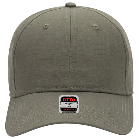 OTTO CAP 6 Panel Low Profile Baseball Cap OTTO 19-1266 Otto Cap 046 - Dk. Ol. Green OSFM - Adult