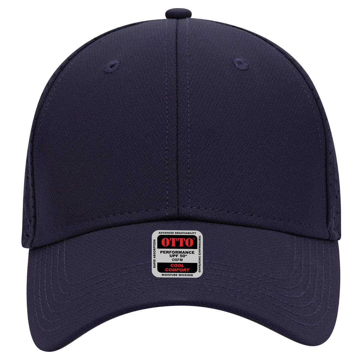 OTTO CAP 6 Panel Low Profile Baseball Cap OTTO 19-1275 Otto Cap 004 - Navy OSFM - Adult