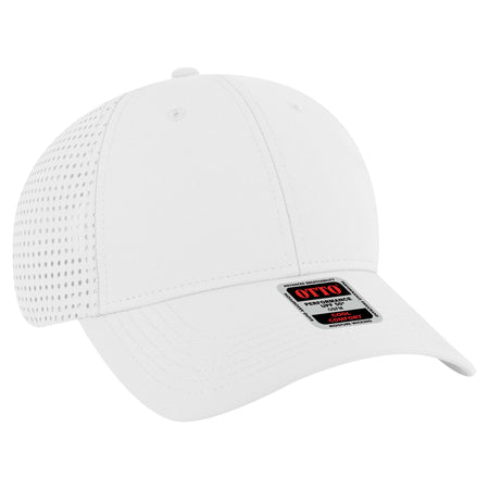 OTTO CAP 6 Panel Low Profile Baseball Cap OTTO 19-1275 Otto Cap 016 - White OSFM - Adult