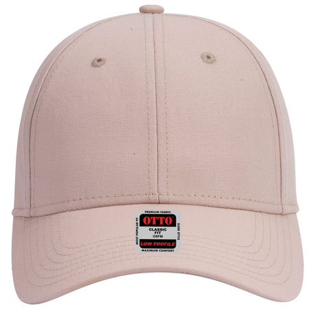 OTTO CAP 6 Panel Low Profile Baseball Cap OTTO 19-1277 Otto Cap 032 - Khaki OSFM - Adult