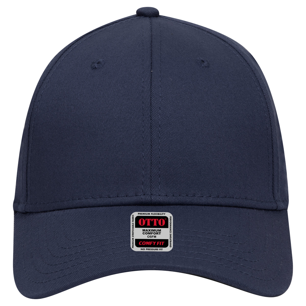 OTTO CAP "OTTO COMFY FIT" 6 Panel Low Profile Baseball Cap OTTO 19-1283 Otto Cap 004 - Navy OSFM - Adult