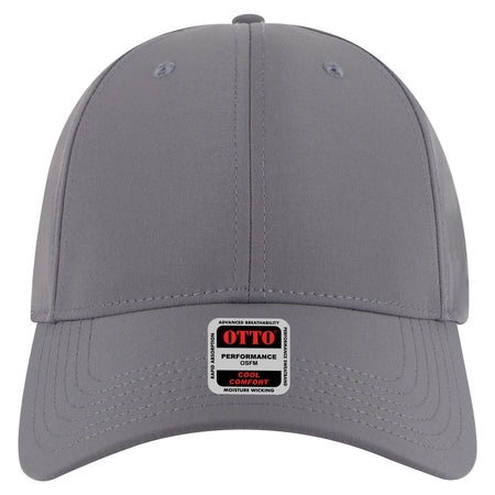 OTTO CAP 6 Panel Low Profile Baseball Cap OTTO 19-1319 Otto Cap 025 - Char. Gray OSFM - Adult