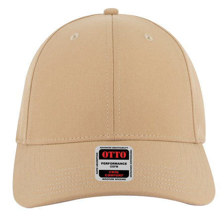 OTTO CAP 6 Panel Low Profile Baseball Cap OTTO 19-1319 Otto Cap 032 - Khaki OSFM - Adult