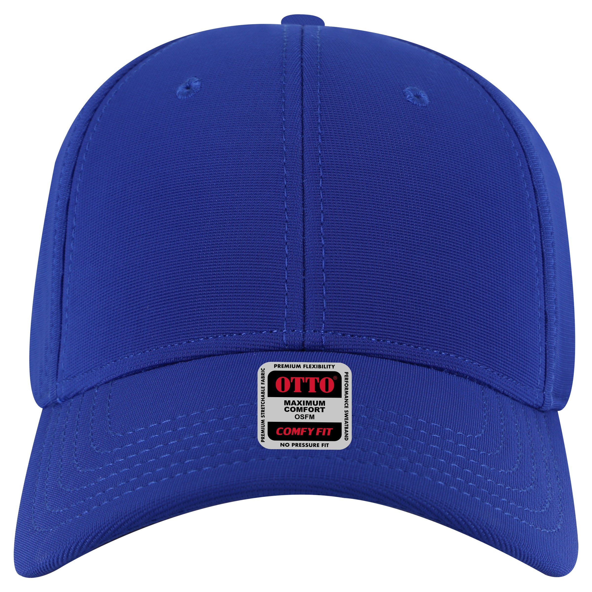 OTTO CAP "OTTO COMFY FIT" 6 Panel Low Profile Baseball Cap OTTO 19-1324 Otto Cap 001 - Royal OSFM - Adult