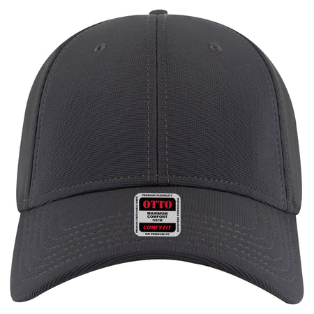 OTTO CAP "OTTO COMFY FIT" 6 Panel Low Profile Baseball Cap OTTO 19-1324 Otto Cap 025 - Char. Gray OSFM - Adult