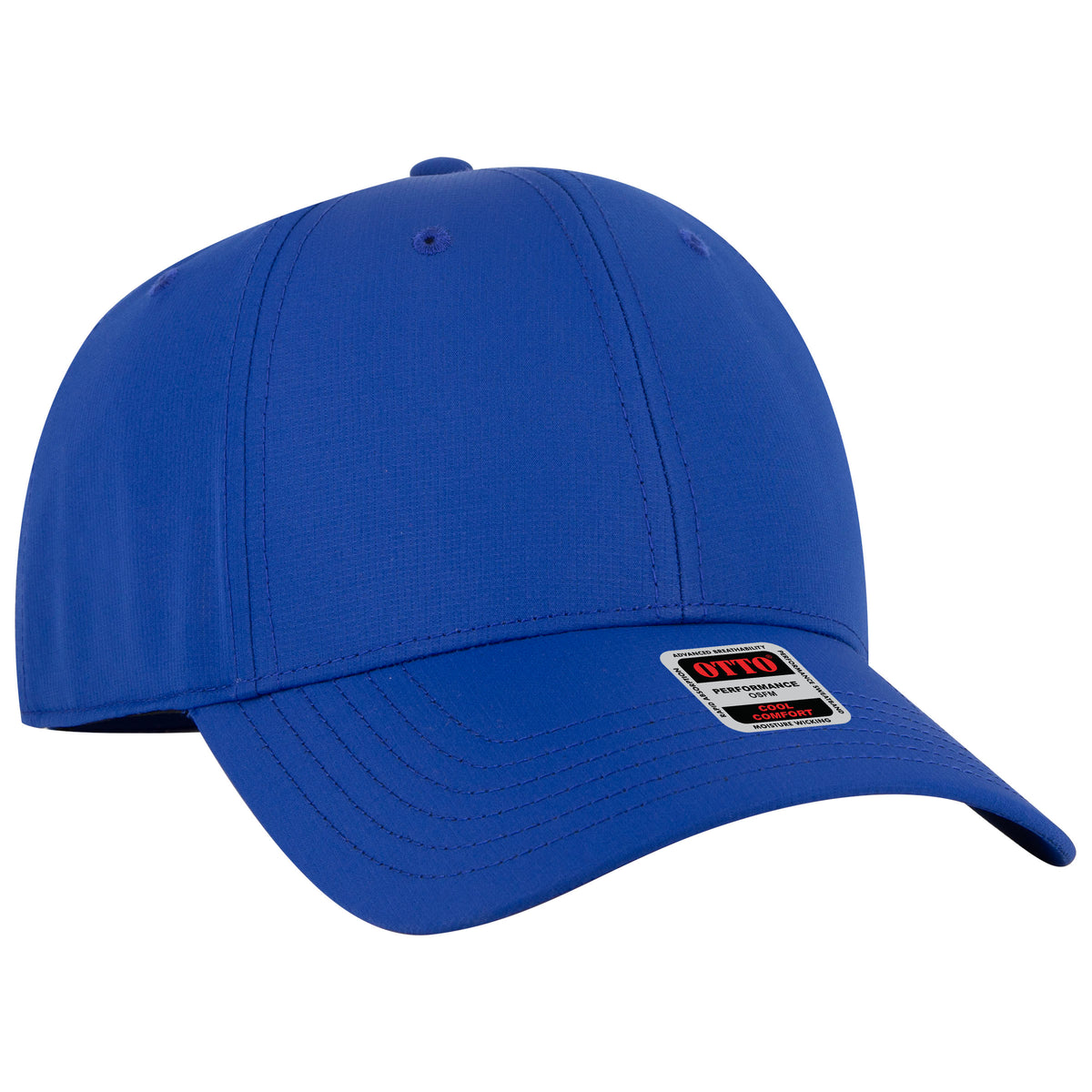 OTTO CAP 6 Panel Low Profile Style Baseball Cap OTTO 19-2 Otto Cap 001 - Royal OSFM - Adult