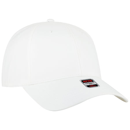 OTTO CAP 6 Panel Low Profile Style Baseball Cap OTTO 19-2 Otto Cap 016B - Wht OSFM - Adult