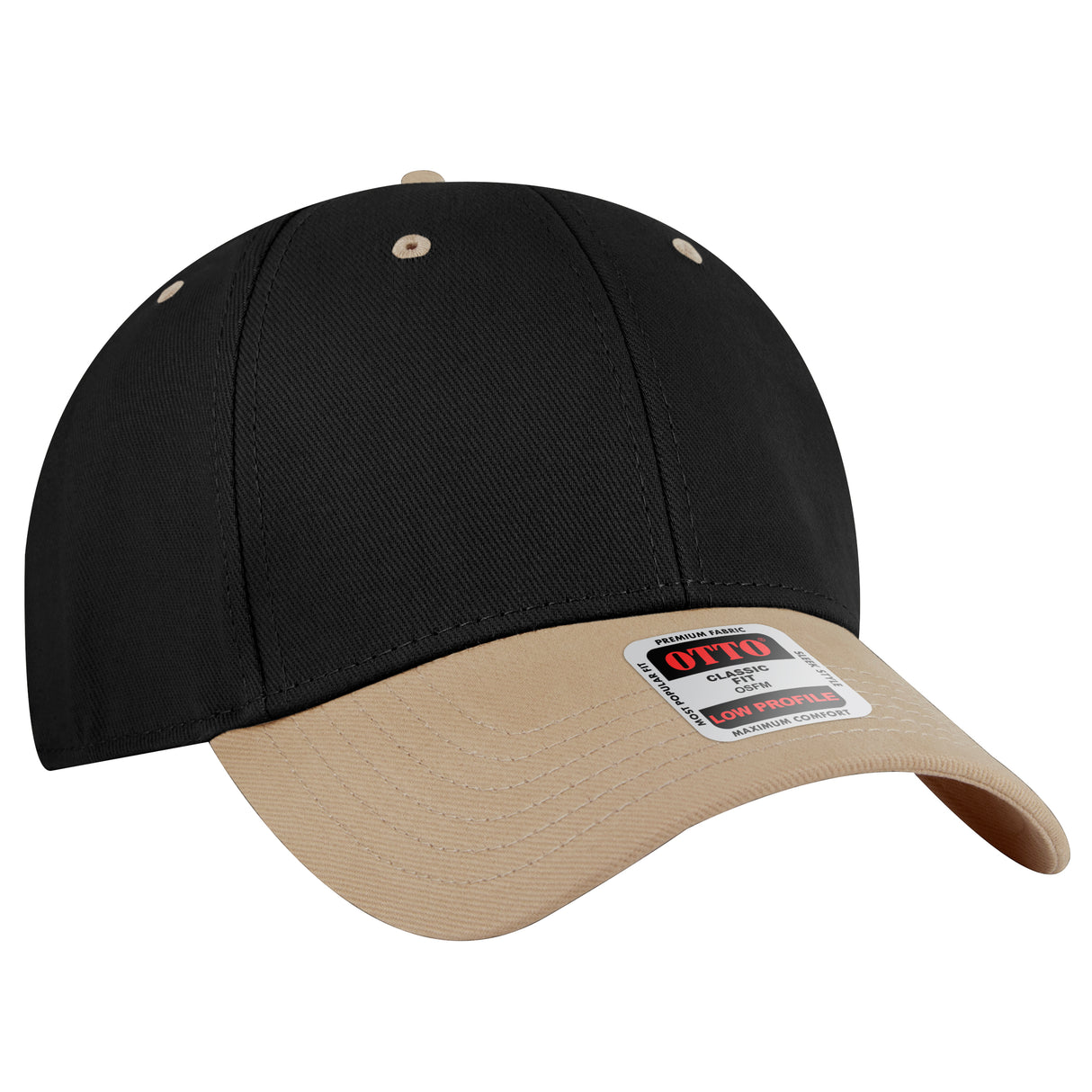 OTTO CAP® 6 Panel Low Profile Baseball Cap OTTO 19-251
