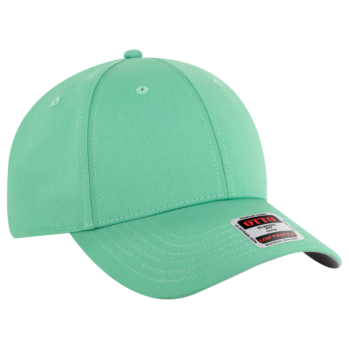 OTTO CAP 6 Panel Low Profile Baseball Cap OTTO 19-3 Otto Cap