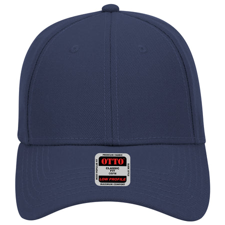 OTTO CAP 6 Panel Low Profile Baseball Cap OTTO 19-304 Otto Cap 004 - Navy OSFM - Adult