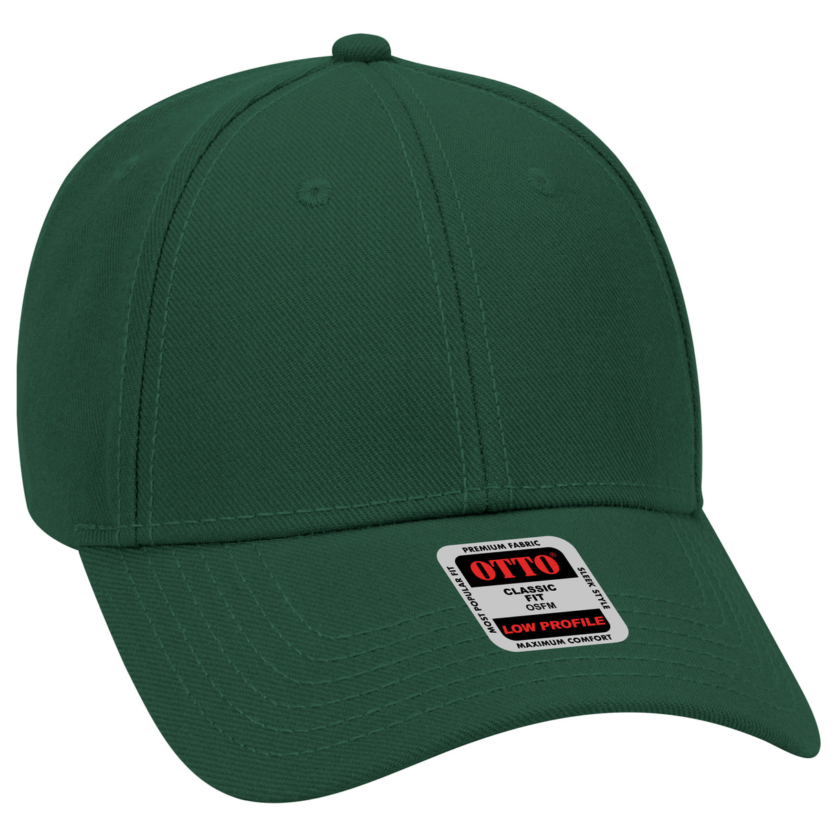 OTTO CAP® 6 Panel Low Profile Baseball Cap OTTO 19-304