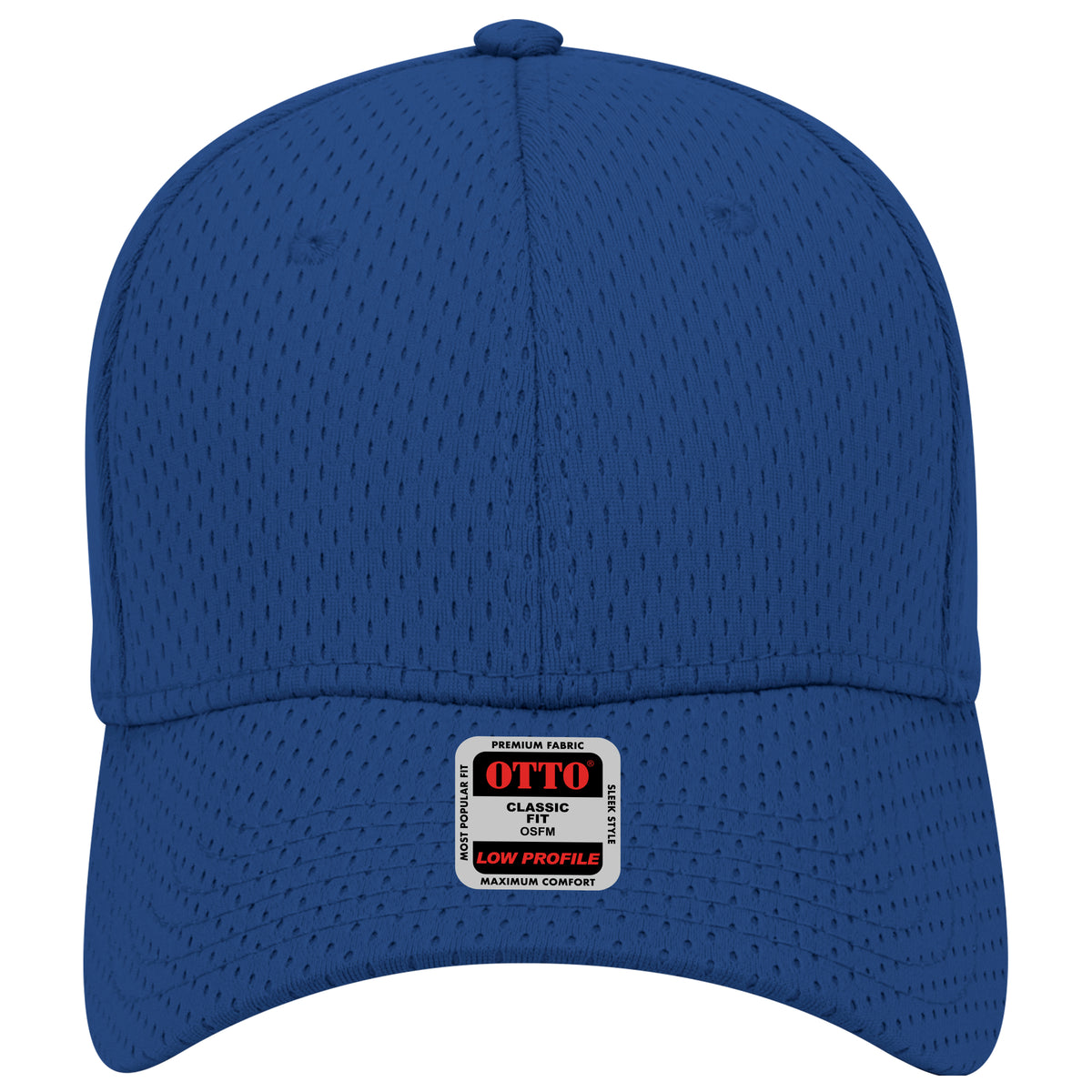 OTTO CAP 6 Panel Low Profile Baseball Cap OTTO 19-366 Otto Cap 001 - Royal OSFM - Adult