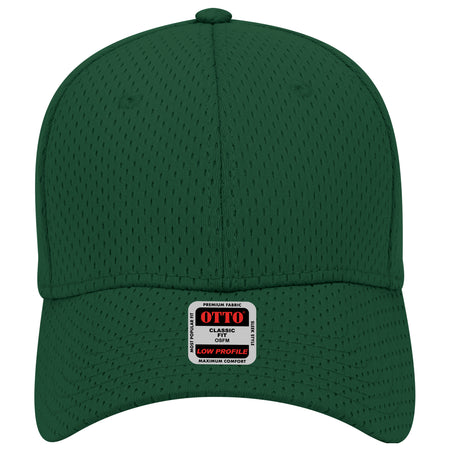 OTTO CAP 6 Panel Low Profile Baseball Cap OTTO 19-366 Otto Cap 017 - Dk. Green OSFM - Adult