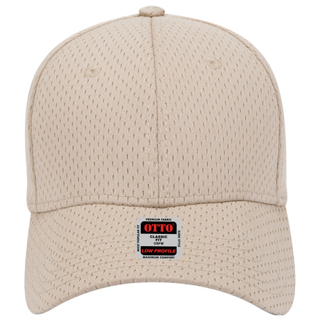 OTTO CAP 6 Panel Low Profile Baseball Cap OTTO 19-366 Otto Cap 032 - Khaki OSFM - Adult