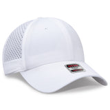 OTTO CAP® OTTO COMFY FIT® 6 Panel Low Profile Perforated Baseball Cap OTTO 19-5
