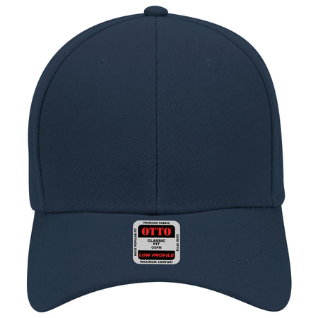 OTTO CAP 6 Panel Low Profile Baseball Cap OTTO 19-609 Otto Cap 004 - Navy OSFM - Adult